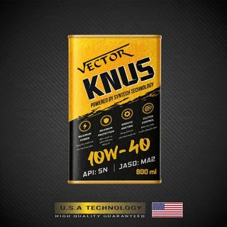 Nhớt xe máy VECTOR KNUS 10W-40 API SN