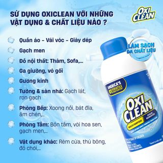 Bột Giặt Tẩy Đa Năng OxiClean Tẩy Sạch Vết Bẩn 500g giá tốt