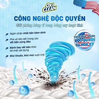 Bột Giặt Tẩy Đa Năng OxiClean Tẩy Sạch Vết Bẩn 500g giá tốt