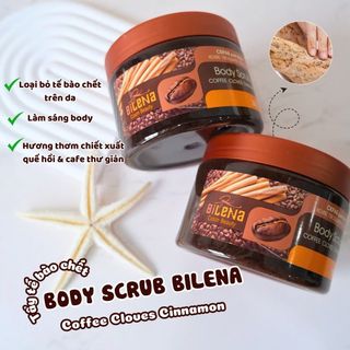 TẨY DA CHẾT QUẾ HỒI CÀ PHÊ NGA - 300G Full VAT