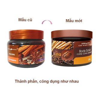 TẨY DA CHẾT QUẾ HỒI CÀ PHÊ NGA - 300G Full VAT