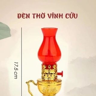 Đèn Thờ Vĩnh Cửu Sử Dụng Pin (Kiện 180 Cái)