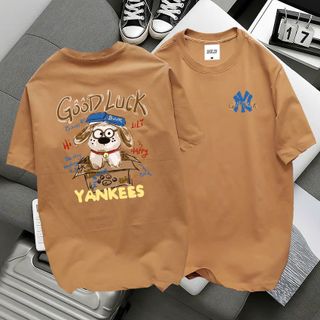 Mẫu áo thun thiết kế đơn giản, logo hình in. Chất vải cotton 4c.
