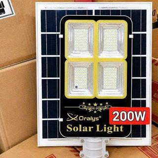 ĐÈN ĐƯỜNG NĂNG LƯỢNG MẶT TRỜI ORALYS 200W – 4 MẮT