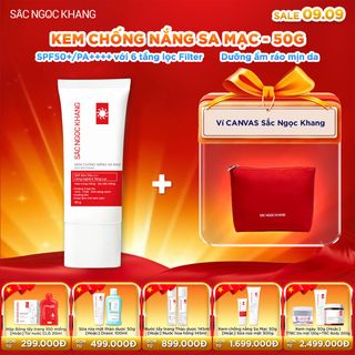 Kem Chống Nắng Sa Mạc Sắc Ngọc Khang [Tuýp 50g]