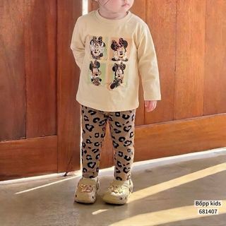 ✨SET 2 BỘ BÉ GÁI MINNIE TONE HỒNG SIÊU CƯNG✨
