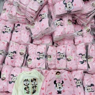 ✨SET 2 BỘ BÉ GÁI MINNIE TONE HỒNG SIÊU CƯNG✨
