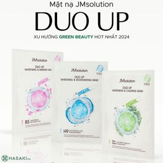Hộp 10 miếng Mặt Nạ giấy JM Solution Duo Up Mask 30ml
