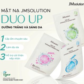 Hộp 10 miếng Mặt Nạ giấy JM Solution Duo Up Mask 30ml