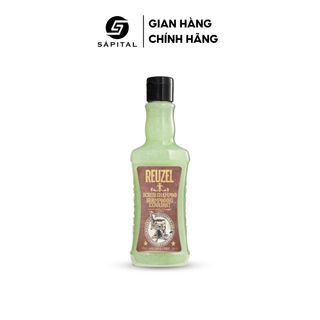 Dầu Gội Tẩy Tế Bào Chết Reuzel Scrub Shampoo 350ml (11.8 oz) – Tẩy Sạch Cặn Build-Up Pomade & Làm Sạch Sâu Da Đầu
