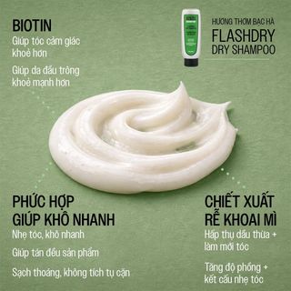 Dầu Gội Khô Reuzel Flashdry Dry Shampoo 210ml – Làm Sạch Tức Thì & Tăng Độ Phồng Tự Nhiên