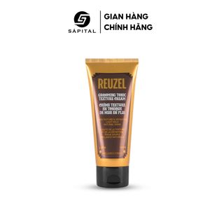 Kem Dưỡng Tóc Reuzel Grooming Tonic Texture Cream 100ml (3.38 oz) – Bảo Vệ Nhiệt & Tạo Độ Phồng Tự Nhiên