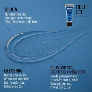 Gel Tạo Kiểu Tóc Reuzel Fiber Gel 100ml (3.38 oz) – Giữ Nếp Cao & Tăng Độ Phồng