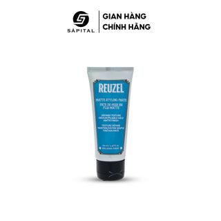 Kem Tạo Kiểu Tóc Reuzel Matte Styling Paste 100ml (3.38 oz) – Giữ Nếp Tự Nhiên & Hoàn Thiện Mờ