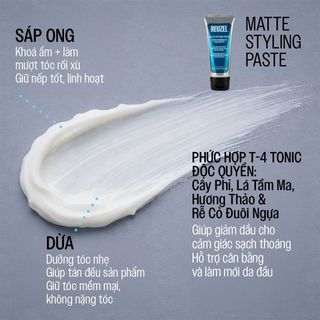 Kem Tạo Kiểu Tóc Reuzel Matte Styling Paste 100ml (3.38 oz) – Giữ Nếp Tự Nhiên & Hoàn Thiện Mờ
