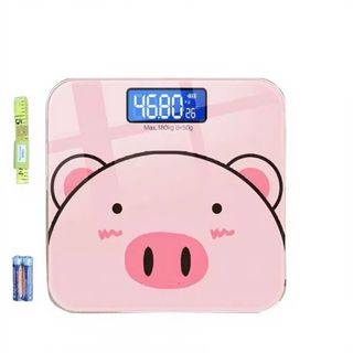 Cân Sức Khỏe Hình Heo Ngộ Nghĩnh (Dùng Pin)