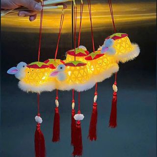 Lồng đèn ngôi sao thỏ