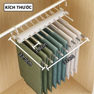 Thanh Treo Quần Áo 9 Móc Lắp Ghép ( Thùng 150 )