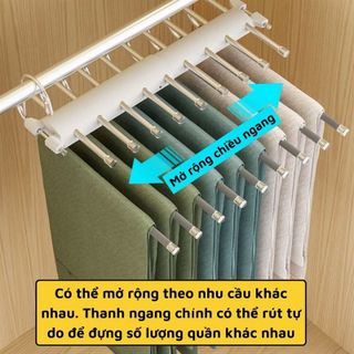 Thanh Treo Quần Áo 9 Móc Lắp Ghép ( Thùng 150 )