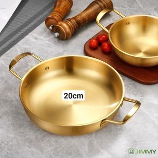 Chảo Vàng 20CM Inox ( Thùng 200 )