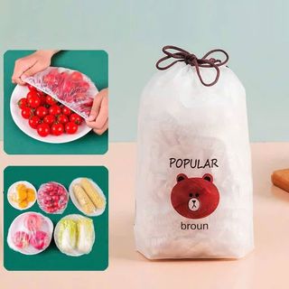 Set 100 Màn Bọc Thực Phẩm Gấu (Bao 800)
