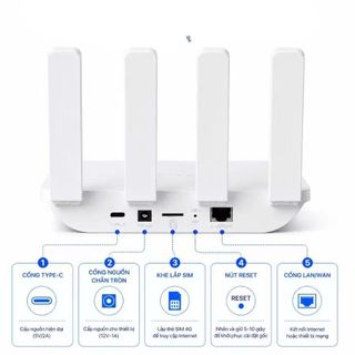 BỘ PHÁT WIFI 4G TỪ SIM DATA C8