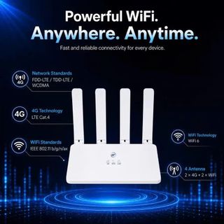 BỘ PHÁT WIFI 4G TỪ SIM DATA C8