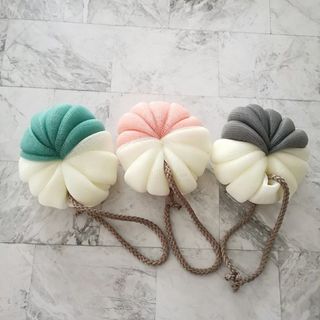 Bông Tắm Hình Hoa 2 Màu ( Bao 600 )