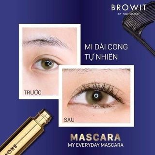 Chuốt Mi Mascara Nongchat Thái Làm Dày Dài Mi giá sỉ, mascara giá tốt