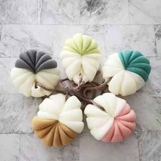Bông Tắm Hình Hoa 2 Màu ( Bao 600 )