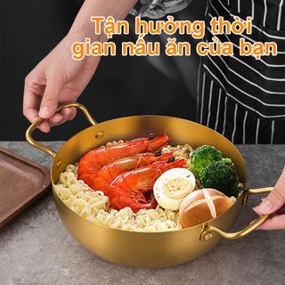 Chảo Vàng 20CM Inox ( Thùng 200 )
