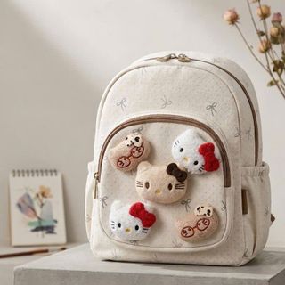 BALO MINI MẦM NON A15104 – Nhỏ Xinh, Họa Tiết Kitty Siêu Đáng Yêu Cho Bé