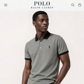 Áo thun polo nam. Chất cotton gai dệt kim họa tiết cao cấp. Vải dày vừa, mềm mịn, thoáng mát, co giãn nhẹ.
