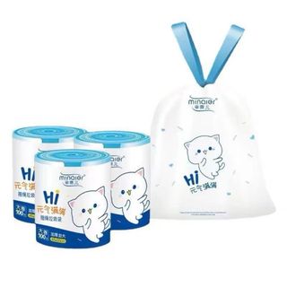 Set 100 Túi Rác Sinh Học Thế Hệ Mới ( Bao 100 Set )