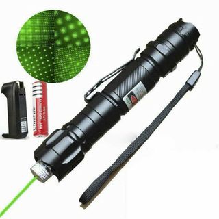 Đèn laser yl009 - thân nhôm- tia xanh