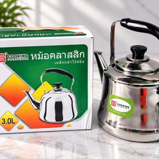 ẤM ĐUN NƯỚC INOX COOKING THÁI LAN 3 Lít