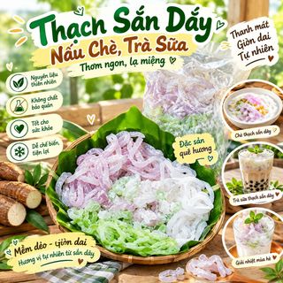 THẠCH SẮN DÂY NẤU CHÈ, TRÀ SỮA THƠM NGON, LẠ MIỆNG - WINNIE HOUSE