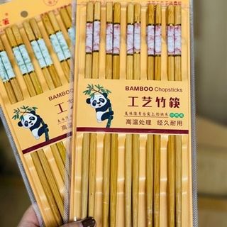 Set 10 Đôi Đũa Tre Nhật ( Thùng 160 )