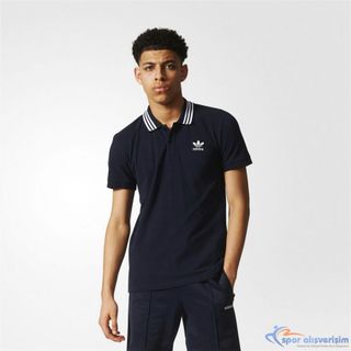 Mẫu áo cổ bẻ thể thao thiết kế bo sọc. Chất vải cá sấu cotton mềm mướt.