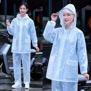 ÁO MƯA BỘ HÌNH BÔNG TUYẾT (T100)