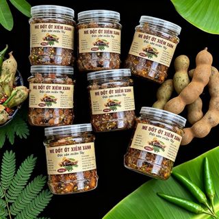 MÊ DỐT MUỐI ỚT XIÊM XANH, ĂN MỘT LẦN LÀ GHIỀN 500G - WINNIE HOUSE