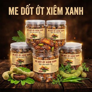 MÊ DỐT MUỐI ỚT XIÊM XANH, ĂN MỘT LẦN LÀ GHIỀN 500G - WINNIE HOUSE