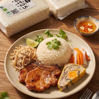 [COMBO 12kg- 6túi 2kg] Gạo Tấm ST25 Hữu Cơ - Thơm Ngon, Nấu Cháo Ăn Dặm Cho Bé Và Người Cao Tuổi