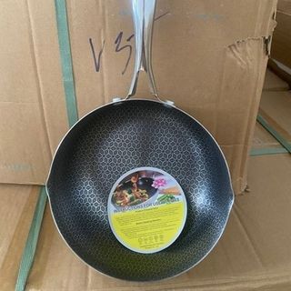 Chảo Inox Tổ Ong 18cm Cán Dài ( Thùng 40 )