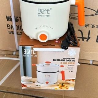 Ca Nấu Mì 1.8L Có Xửng Hấp Mẫu Mới