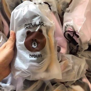 Set 10 Đôi Vớ Gấu Brown (Bao 100 Set)