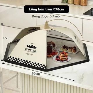 LỒNG BÀN GẤP GỌN ĐẬY THỨC ĂN (T100)