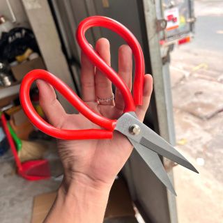 KÉO CÁN ĐỎ BỌC NHỰA LÀM BẾP ĐA NĂNG (T180)