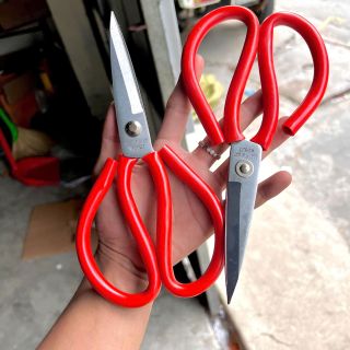 KÉO CÁN ĐỎ BỌC NHỰA LÀM BẾP ĐA NĂNG (T180)