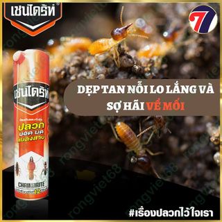 BÌNH XỊT DIỆT MỐI VÀ CÔN TRÙNG CHAINDRITE THÁI LAN 600ml (T24)